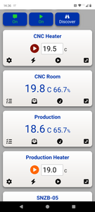 Remote Control of Gas Heating using the IoT Portal Hub